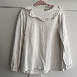 Mango white shirt girl 4-5yo